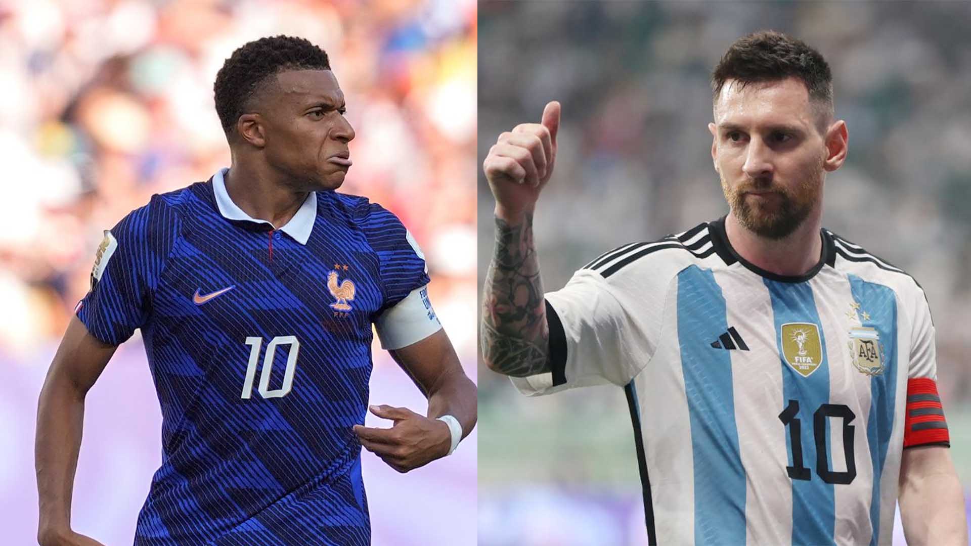 Mbappe and Messi are competing for the World Cup 2026 Golden Boot title. Photo: Xinhua
