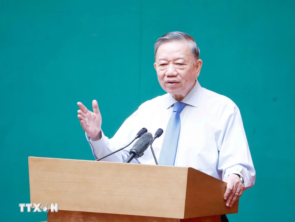 Tổng Bí thư, Chủ tịch nước Tô Lâm phát biểu chỉ đạo tại buổi gặp mặt