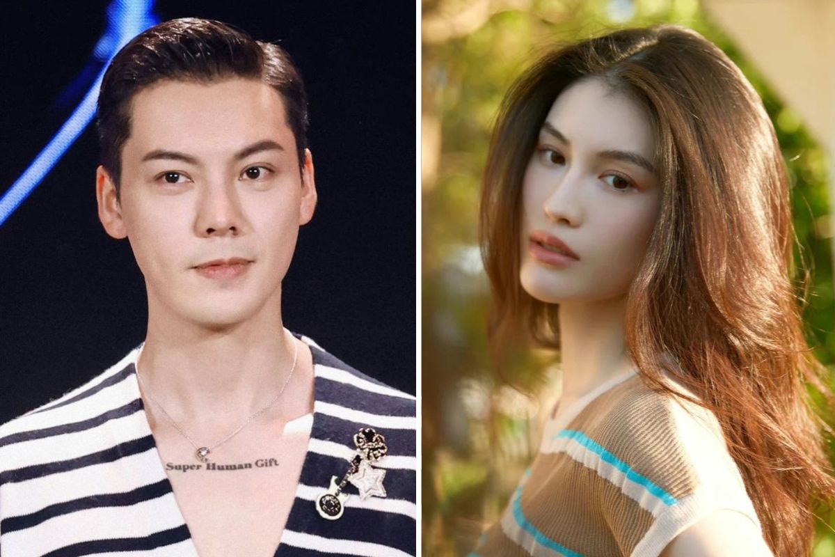 William Chan and Ha Tue. Photo: Xinhua