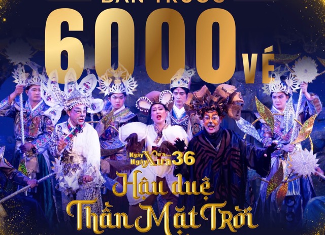 La versión cinematográfica del programa de teatro "Ngày xửa ngày xưa 36: Hậu duệ thần mặt trời" registra buenos resultados de venta de entradas. Foto: Lotte.