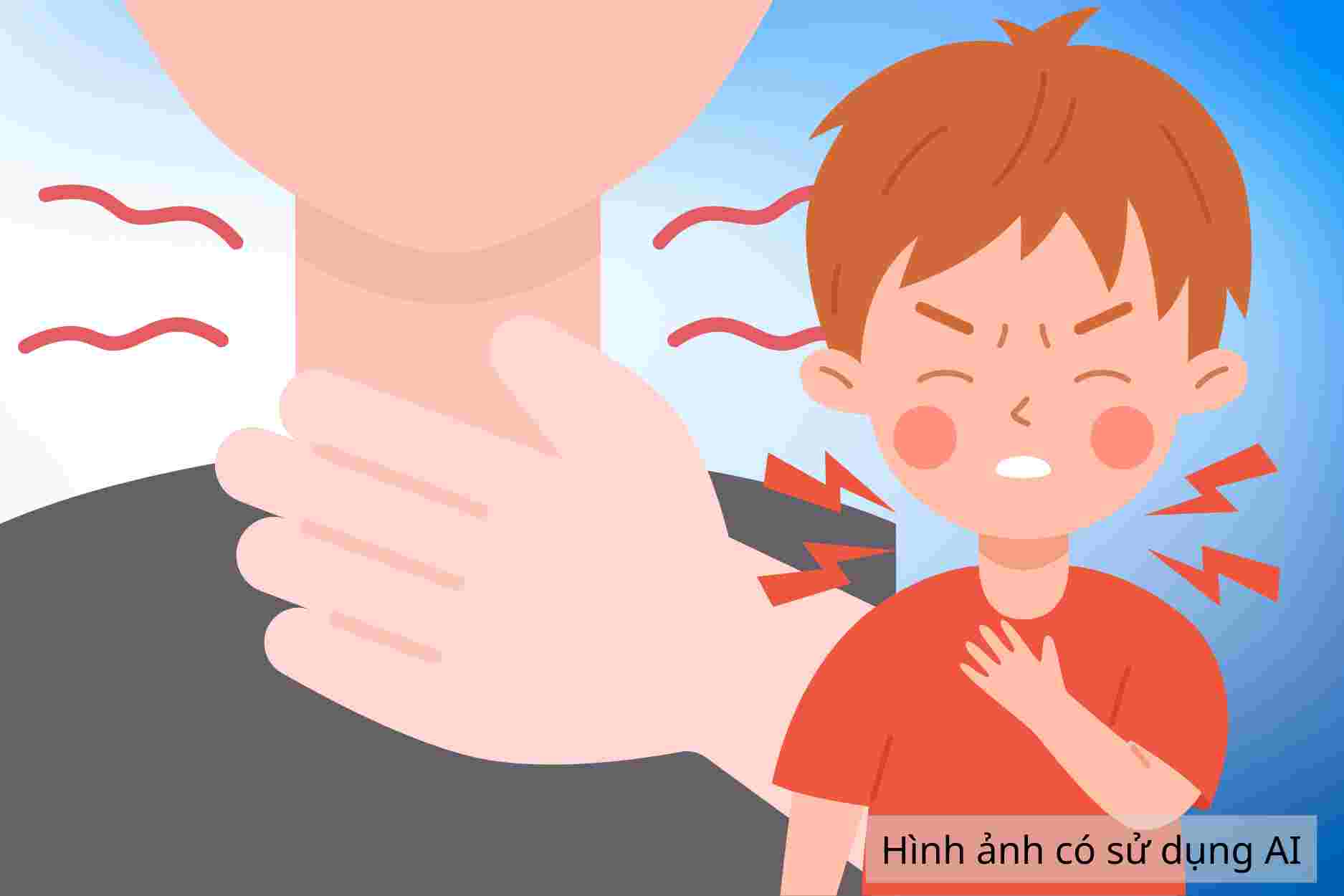 Signs of throat pain in children