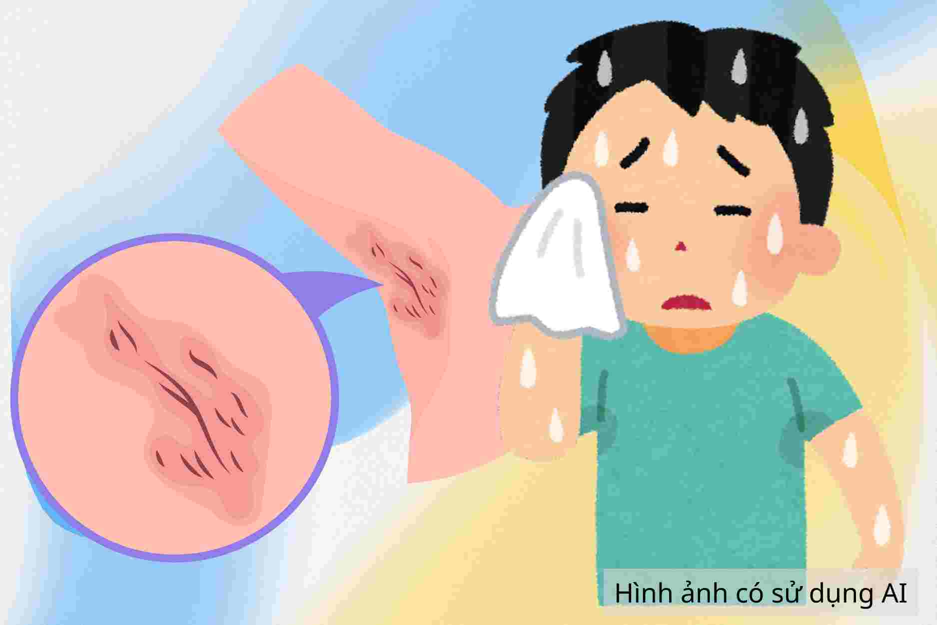 고름성 땀샘염이 신체적, 정신적 건강에 미치는 영향
