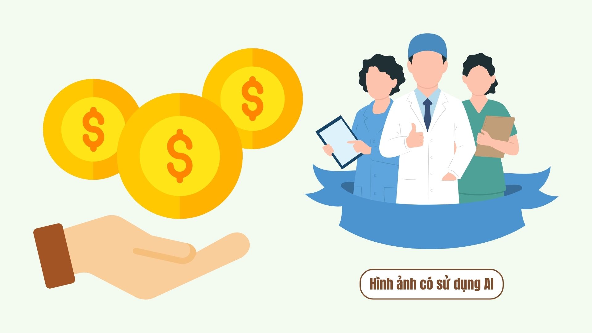 Cases where grassroots health workers receive support of nearly 1.8 million VND/month. Graphics: AI