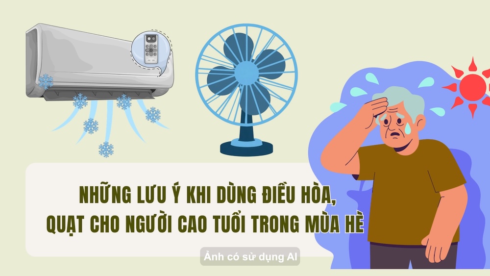 Notes when using air conditioners and fans for the elderly in the summer