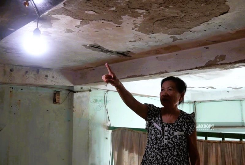 People in degraded apartment buildings hope to soon be arranged for new safe accommodation and stabilize their lives. Photo: Nguyen Hoang