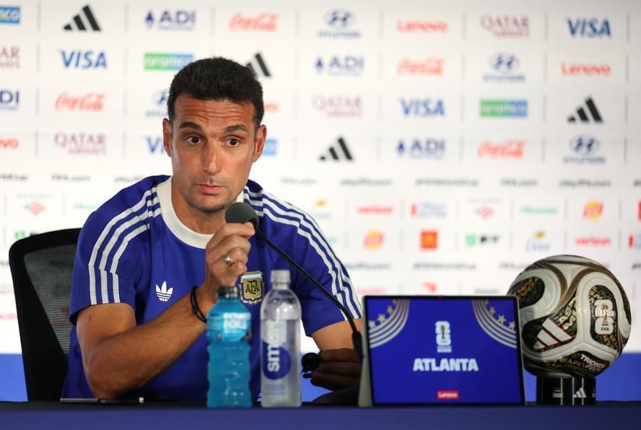 Lionel Scaloni là một trong những huấn luyện viên thành công nhất trong lịch sử tuyển Argentina. Ảnh: Xinhua