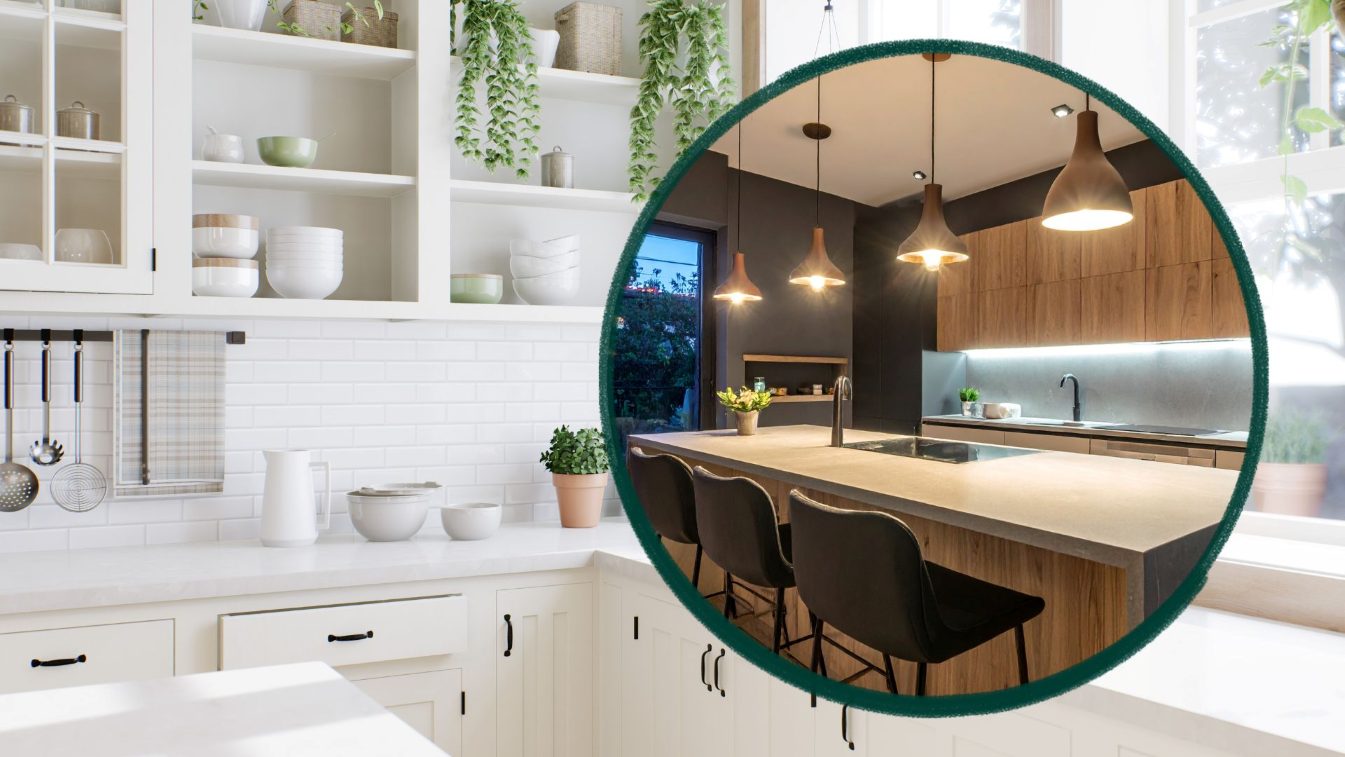 A reasonable lighting system helps the kitchen space to be both convenient to use and increases aesthetics. Graphics: Thanh Thanh