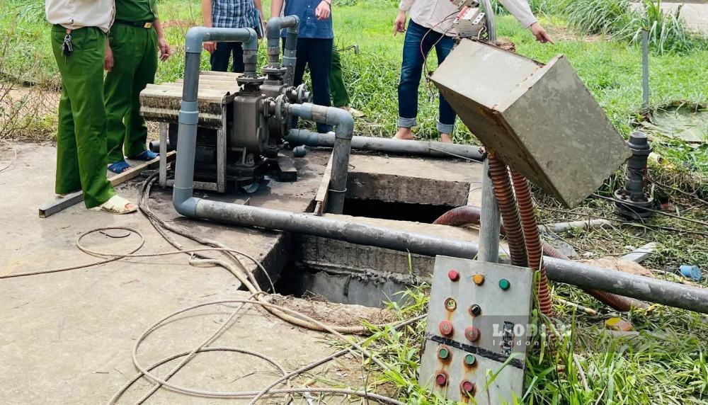 The scene area, where the accident occurred, killing 5 people and injuring 2 others. Photo: Minh Hoang
