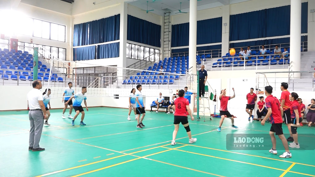 Exciting Sports Tournament to celebrate 97th Anniversary of the Founding of the Vietnam Trade Union. Photo: An Vi