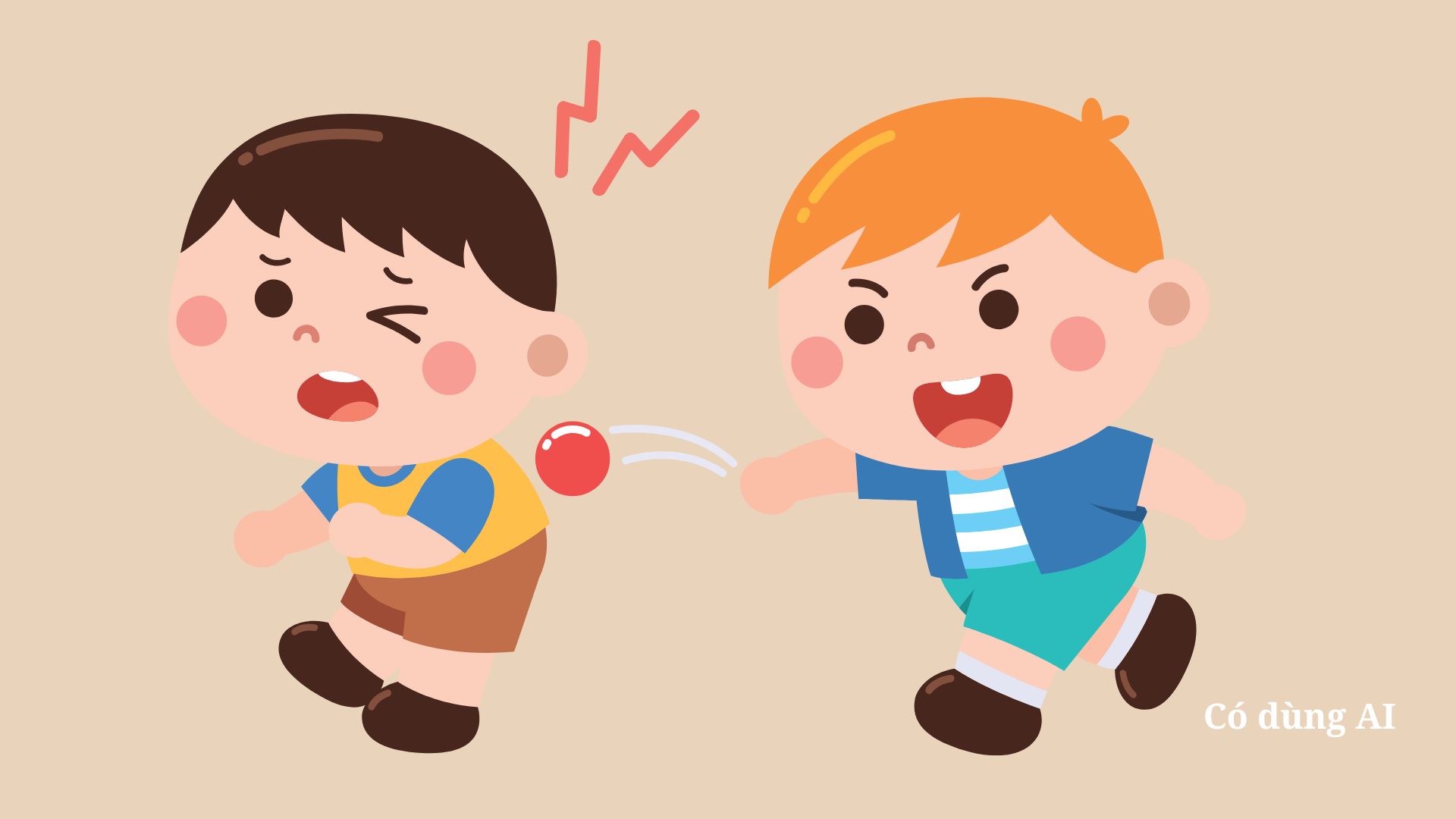 Facing rude words or opposition from children is a big challenge for parents. Photo: AI