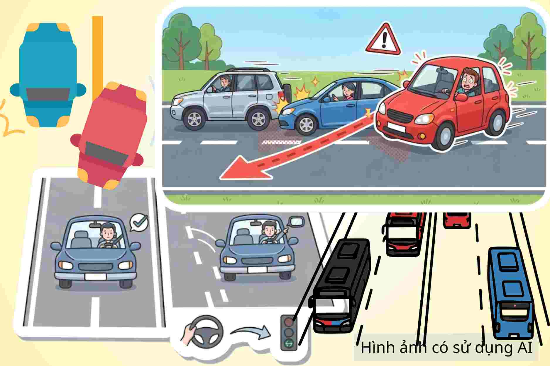 Drivers need to pay attention to lane change regulations to ensure safety