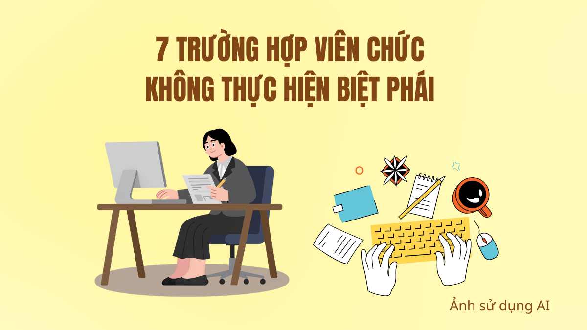 7 cases of civil servants not performing assignment. Photo using AI