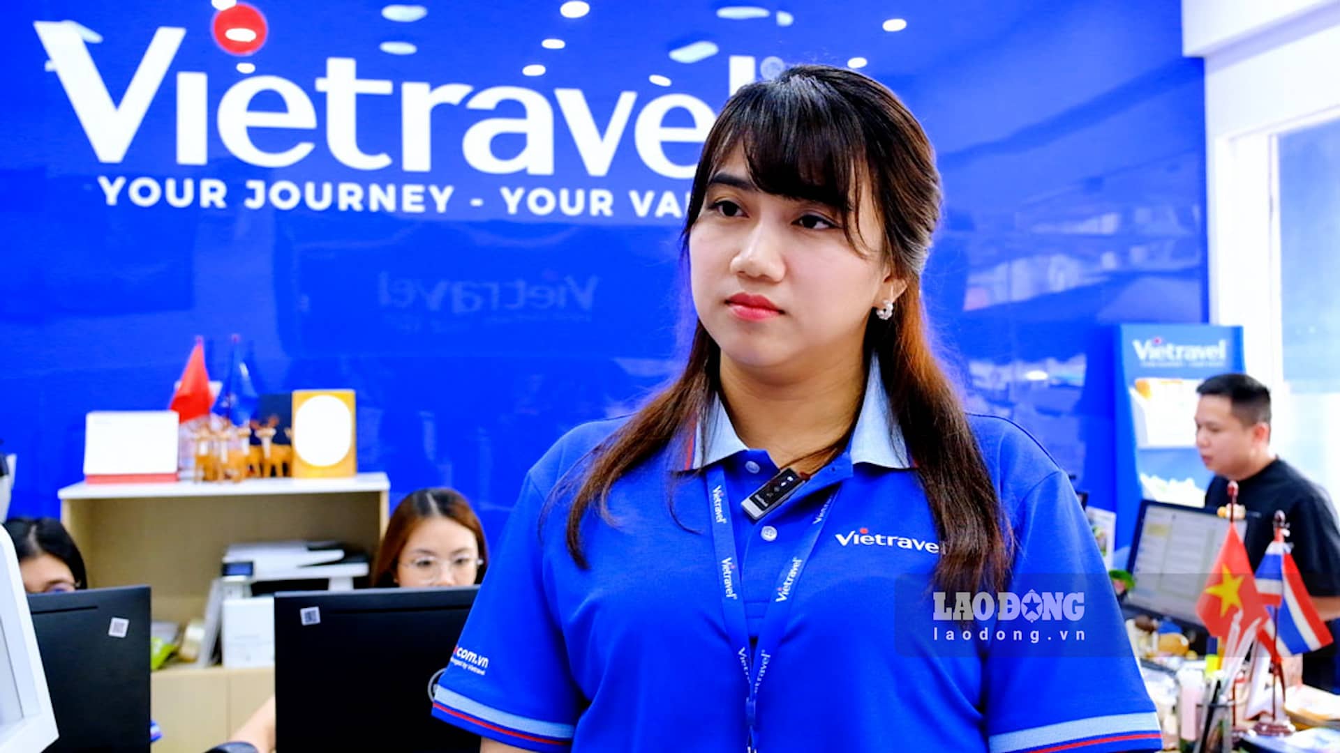 Bà Lê Thùy Nhung - Phó giám đốc Trung tâm khách lẻ miền Bắc (Vietravel). Ảnh: Mỹ Ly