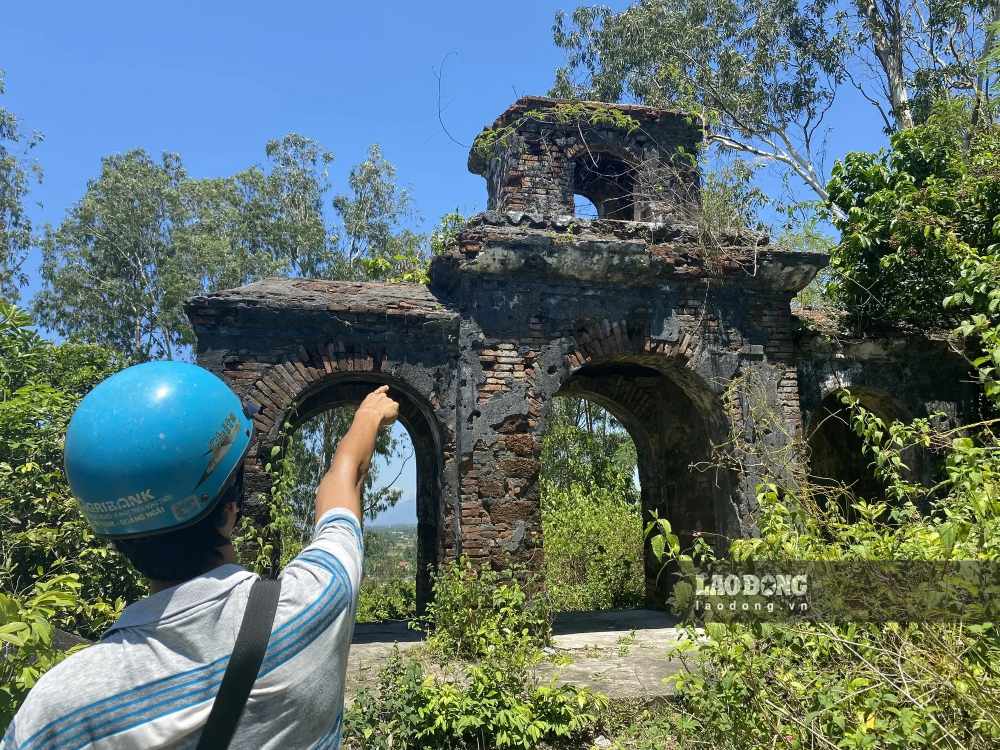 Many relics in Quang Ngai are degraded, requiring funding for restoration. Photo: Dong Giang