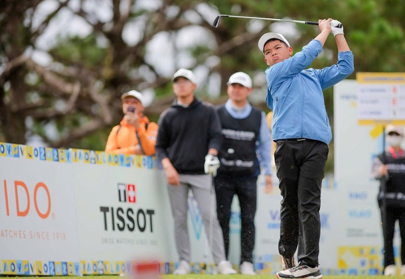 Golfer Nguyen Trong Hoang won the VAO 2025 championship. Photo: VGA