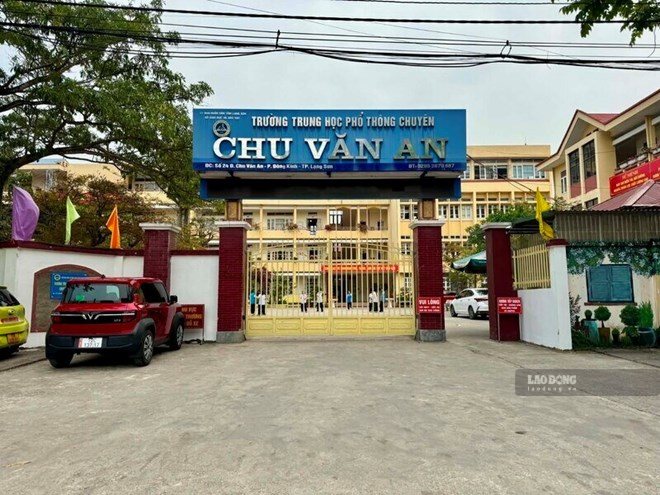 Chu Van An High School for the Gifted (Lang Son) proposes to open 1 more specialized Math class. Photo: Khanh Linh