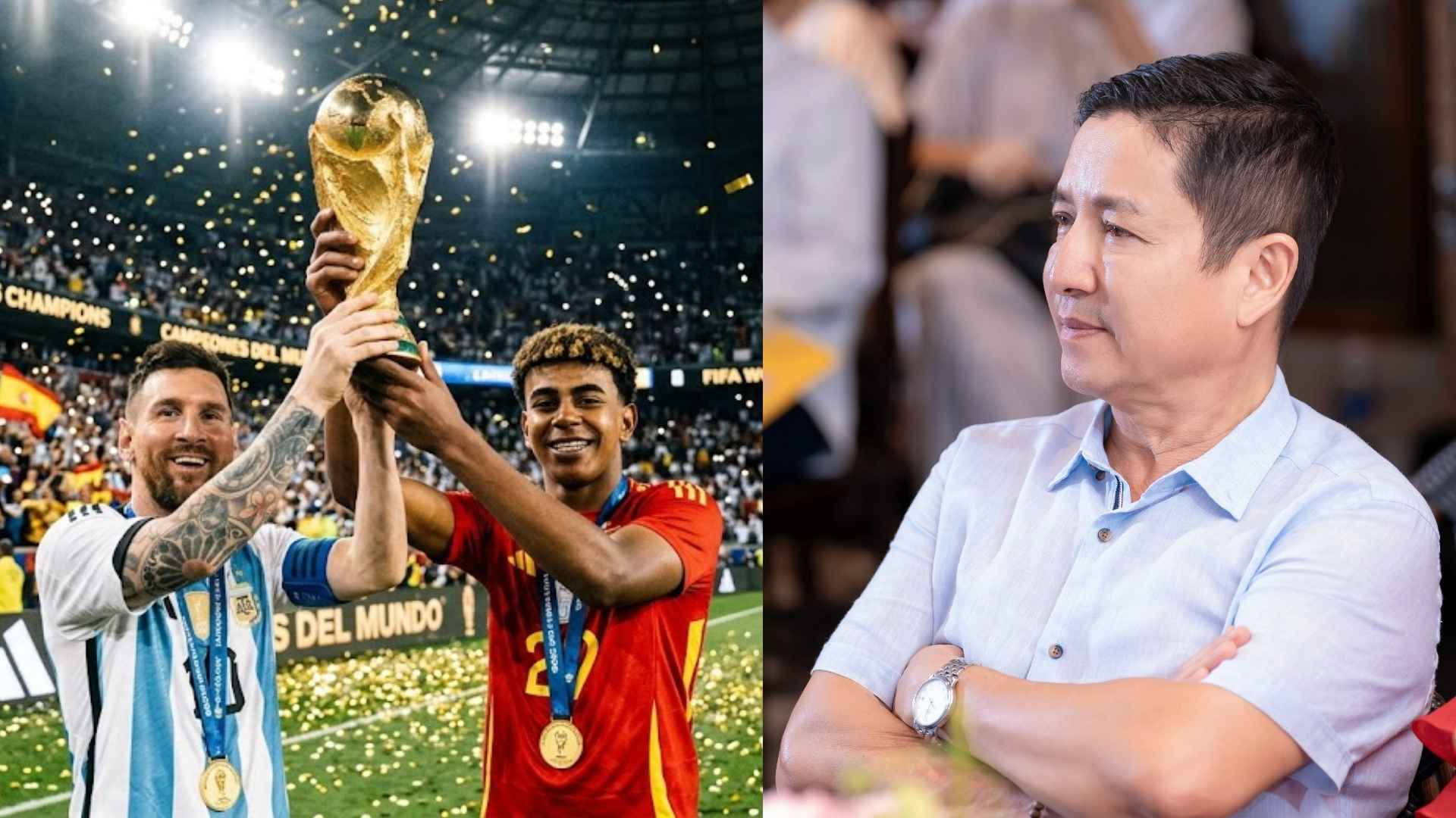 NSƯT Chí Trung cho rằng Argentina và Tây Ban Nha đều xứng đáng góp mặt ở trận chung kết World Cup 2026. Đồ họa: Minh Vũ