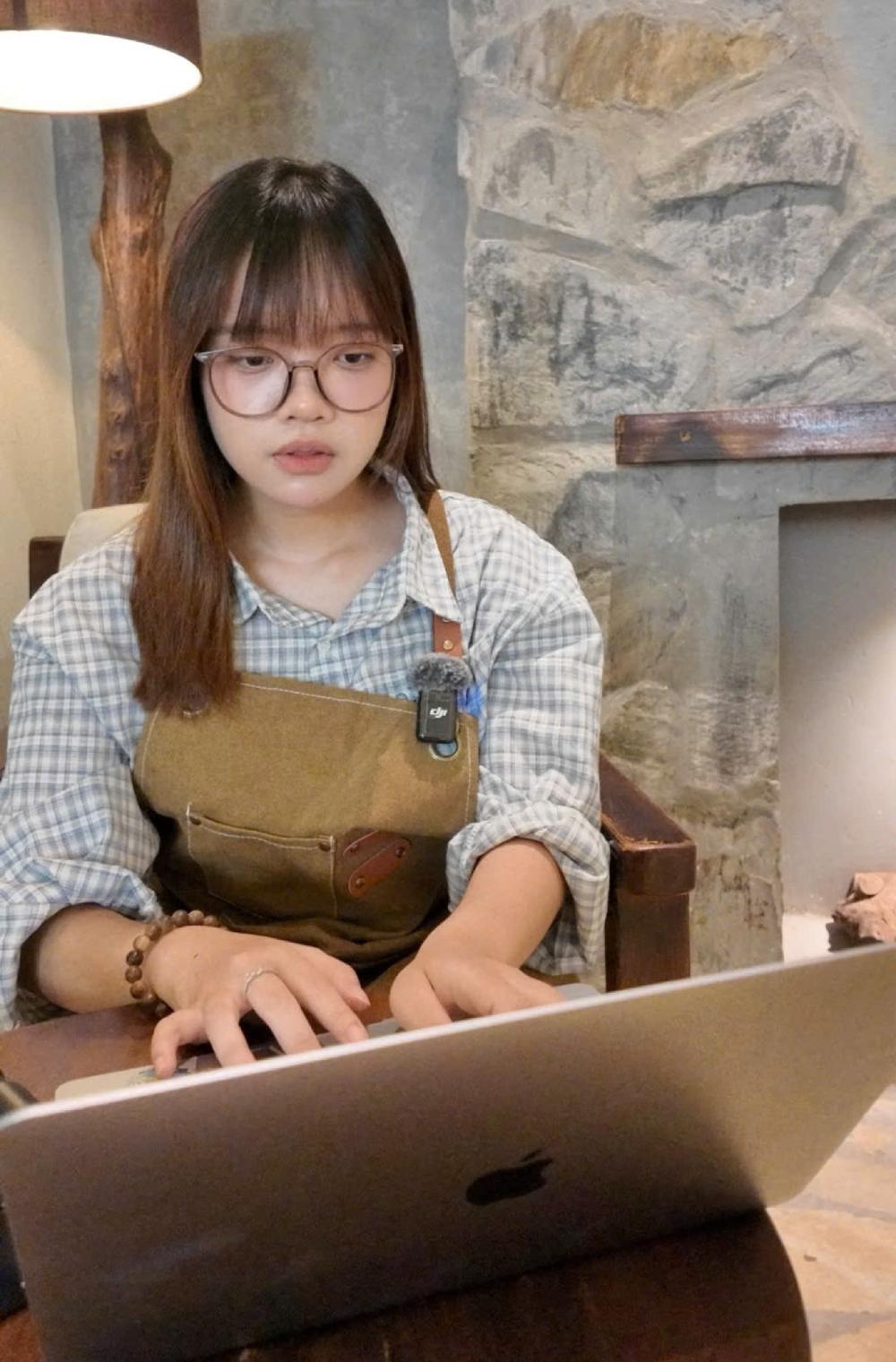 Mai Ngọc Thảo Nhi hiện là sinh viên ngành Báo chí – Trường Cao đẳng Truyền hình. Ảnh: NVCC