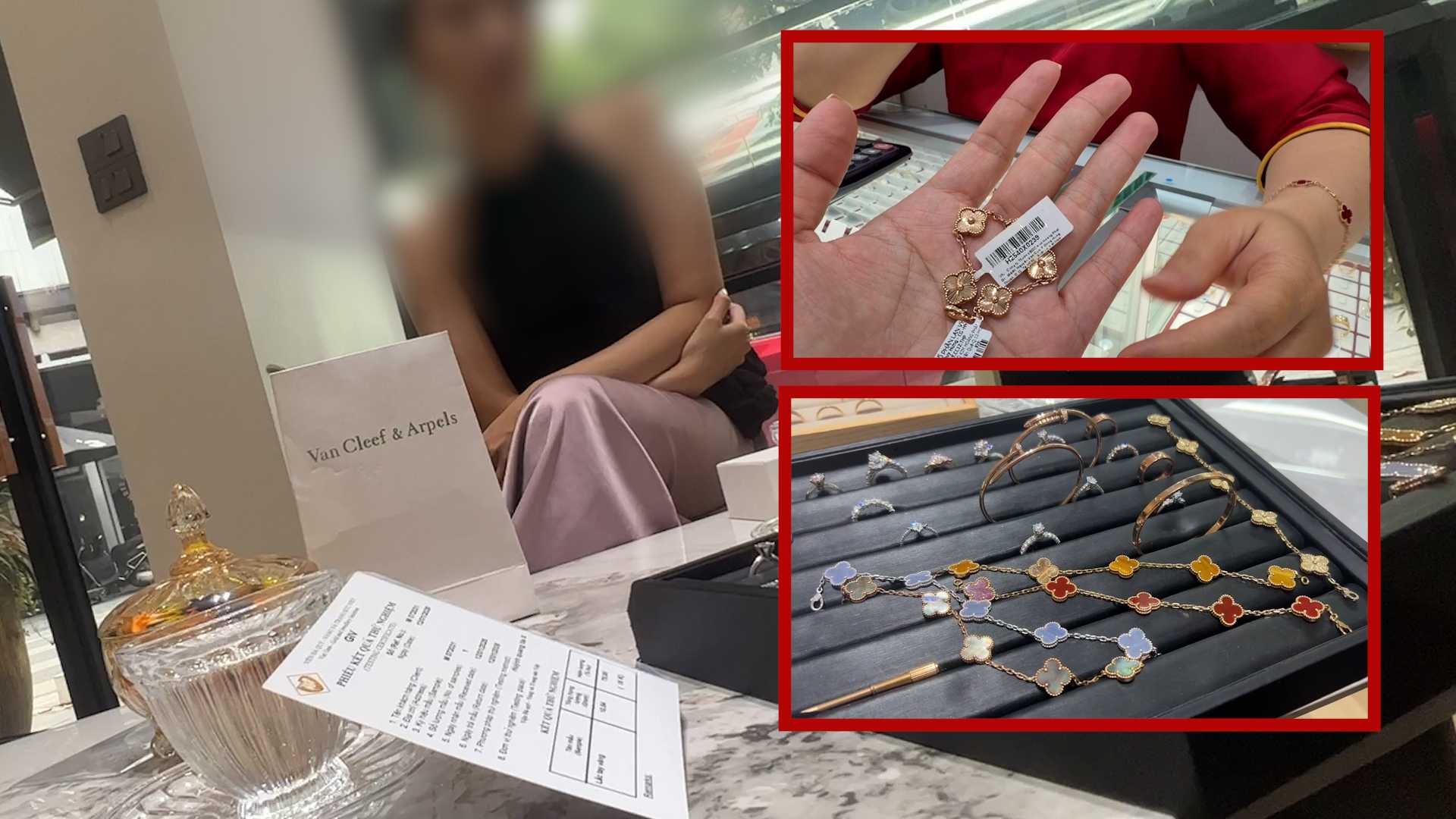 Tricks to transform jewelry imported from abroad into domestically crafted products.