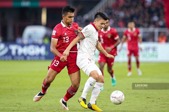 Vietnam team will meet Indonesia in the group stage of ASEAN Cup 2026. Photo: Minh Dan