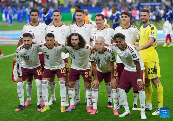 Tây Ban Nha vượt qua Argentina để vô địch World Cup 2026. Ảnh: Xinhua