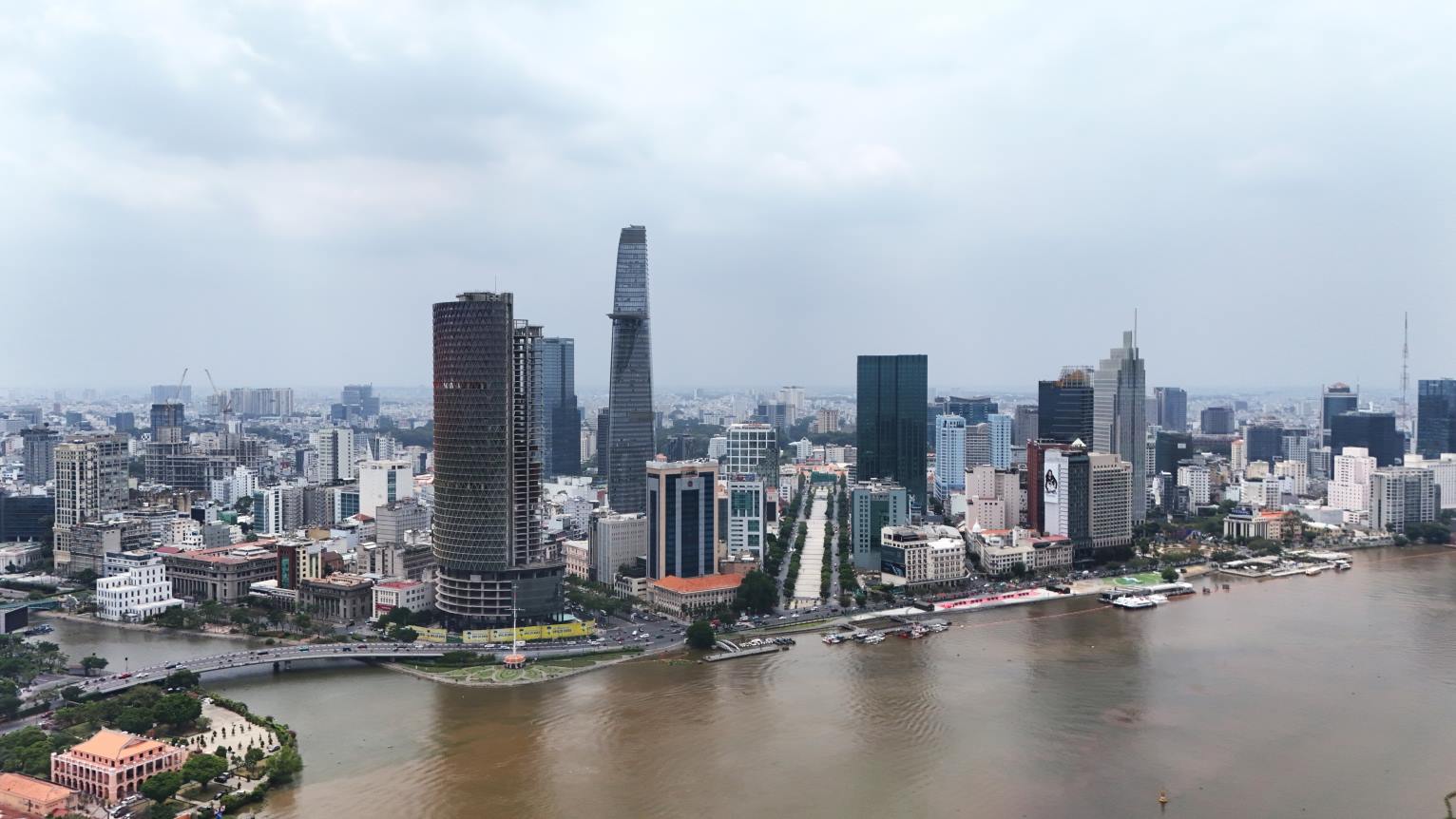 The urban space of Ho Chi Minh City is increasingly attracting tourists. Photo: Thai Bao