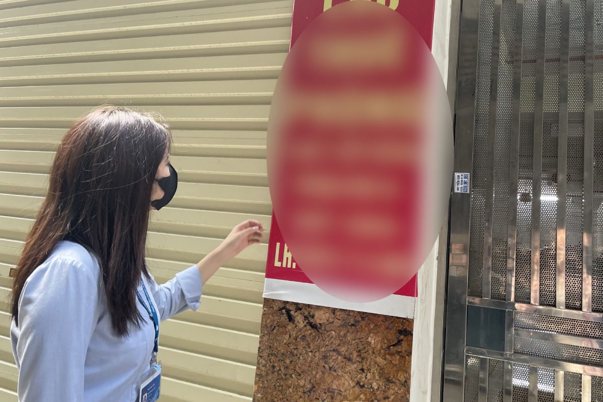 Room rental prices around universities in Hanoi are still high. Photo: Nhu Ha