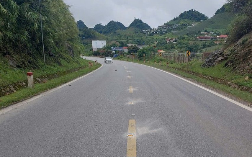 National Highway 6 in Son La province has many passes and slopes. Photo: Vietnam Road Administration