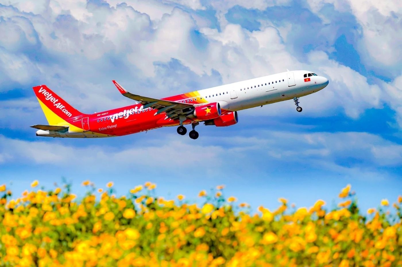 Vietjet restablecerá las operaciones de las rutas a Đà Lạt a partir de agosto. Foto: Vietjet
