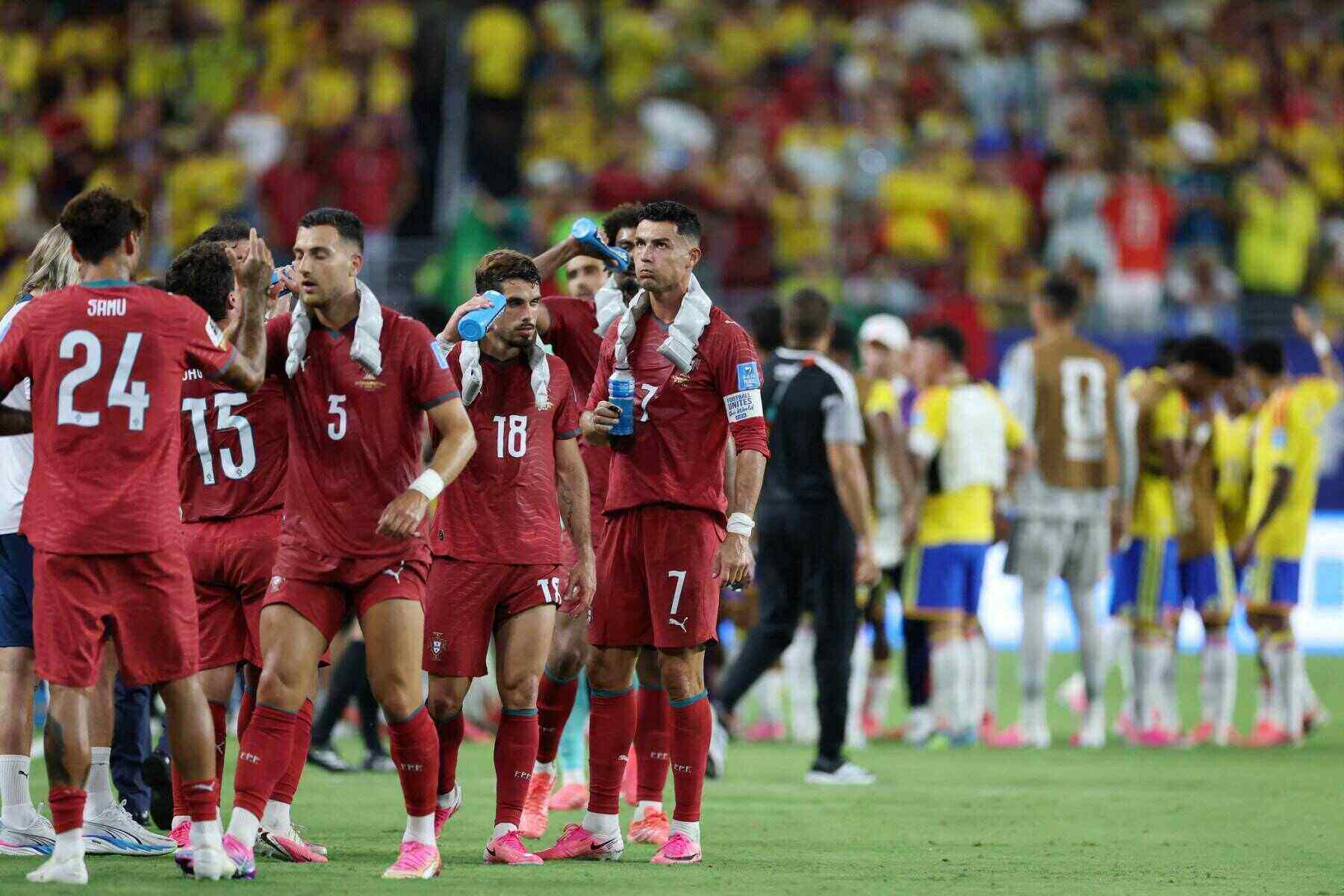 Each match at the 2026 World Cup has two drinking breaks. Photo: AFP