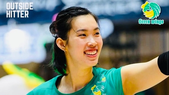 Main attacker Tran Thi Thanh Thuy will return to Japan. Photo: Gunma Green Wings