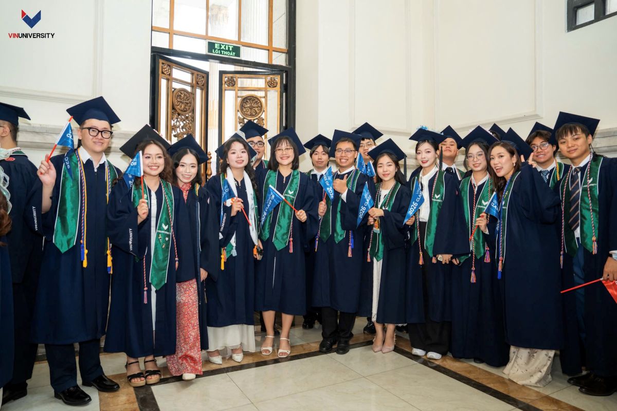 Lưu Bảo Linh là một trong 47 Bác sĩ Y khoa đầu tiên tốt nghiệp chương trình được đồng thiết kế và xác thực chất lượng bởi Đại học Pennsylvania (UPenn). Ảnh: VinUni