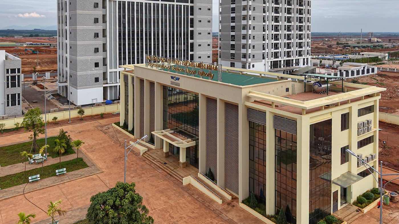 Trụ sở Cảng vụ hàng không miền Nam.