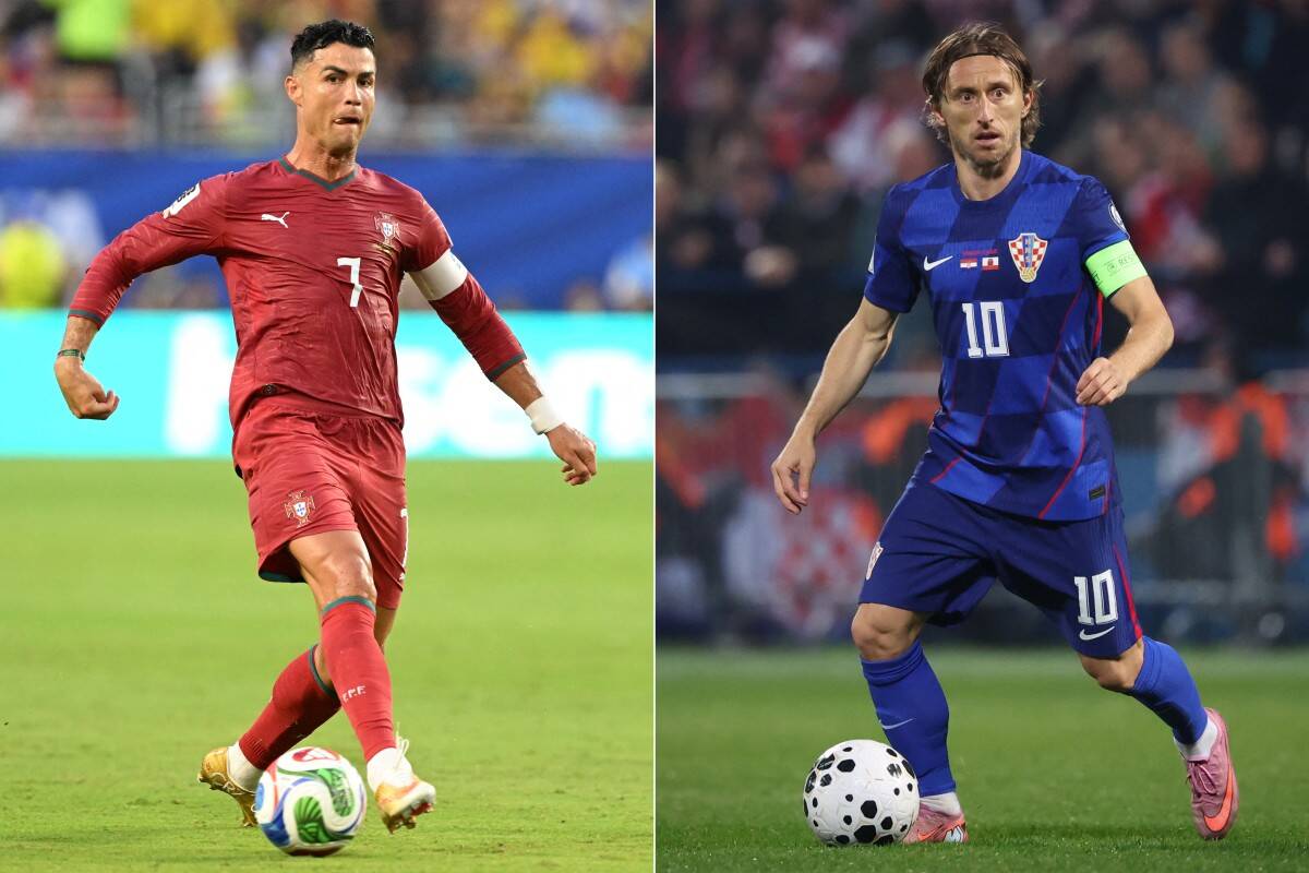 Cristiano Ronaldo et Luka Modric continuent de contribuer à la Coupe du Monde 2026. Photo: AFP
