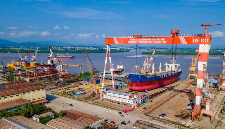 Decision No. 1183/QD-TTg dissolving the Steering Committee for Restructuring Shipbuilding Industry Corporation. Photo: VGP