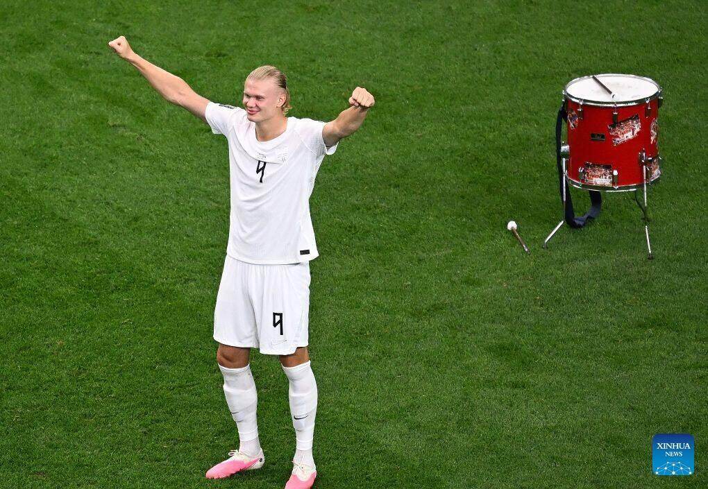 Erling Haaland possesses impressive scoring efficiency at the 2026 World Cup. Photo: Xinhua