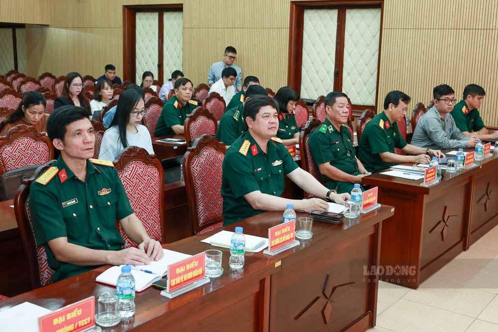 Các đại biểu tại cuộc gặp mặt báo chí chiều ngày 2.7. Ảnh: Hải Nguyễn