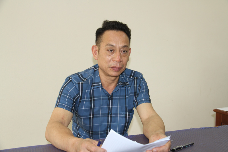 Danh tính tài xế ôtô tông 2 người rồi bỏ trốn là Nguyễn Văn Thắng. Ảnh: Công an Lào Cai