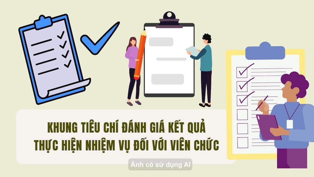 Criteria for evaluating the results of task performance for public employees