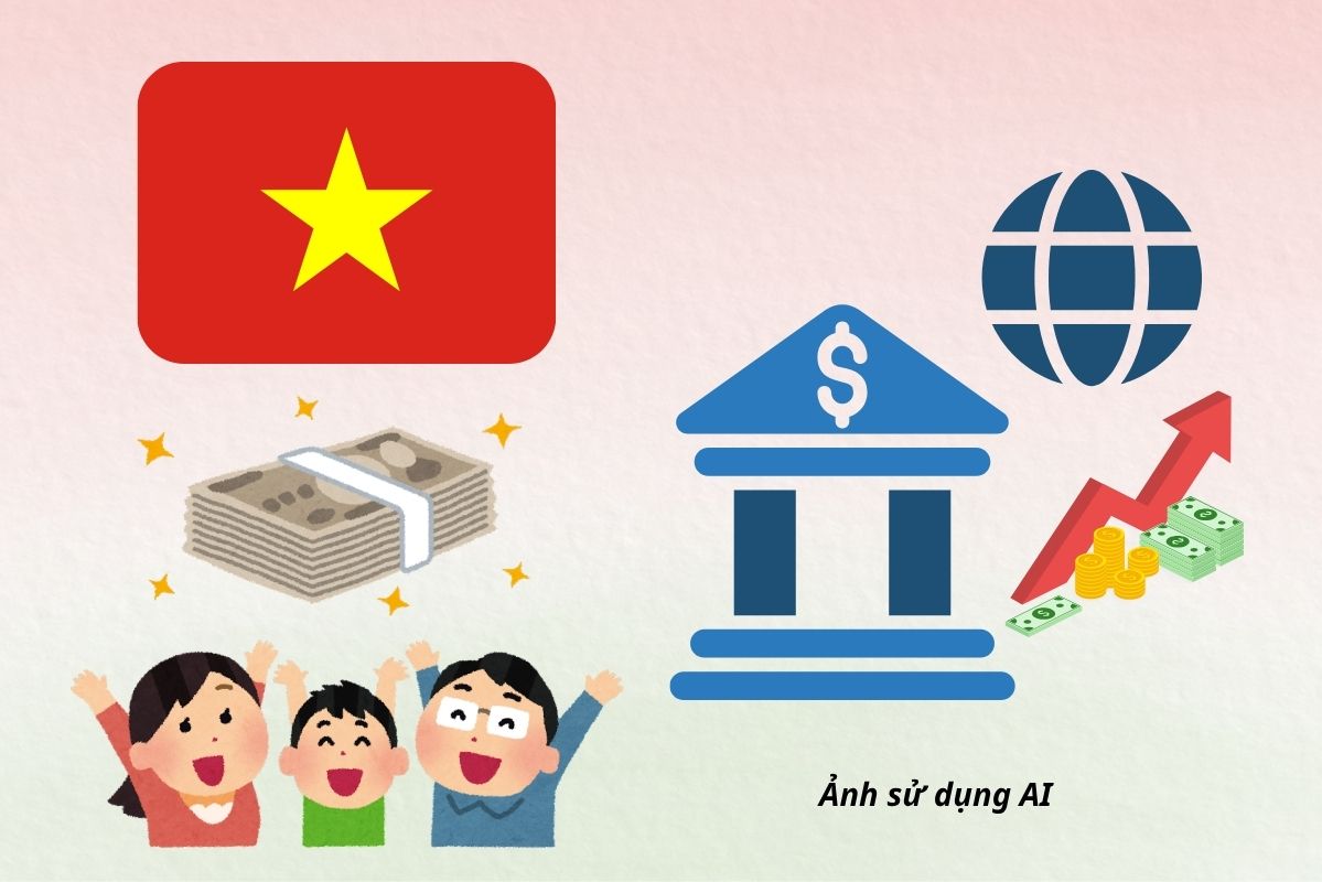 Vietnam officially joins the group of high-middle-income countries. Graphic: AI