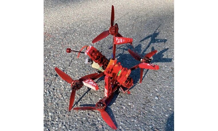 Russian Embassy in Sweden attacked by drone. Photo: TASS