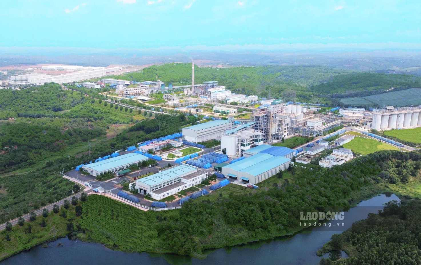 Dak Nong aluminum electrolysis plant is completing stages to prepare for the announcement of Vietnam's first aluminum ingot product at the end of July 2026. Photo: Le Dung