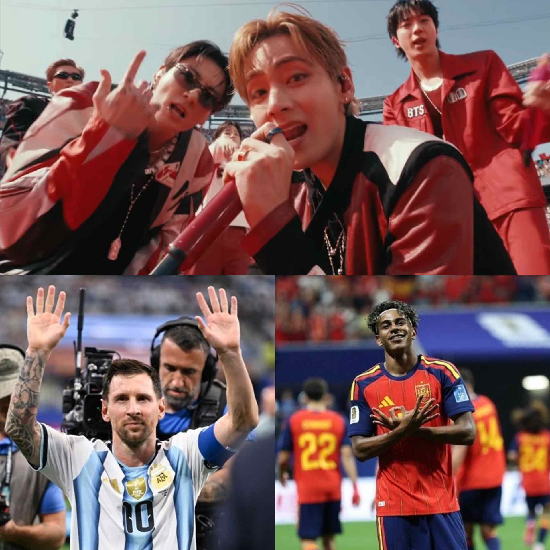 Spain champion, BTS dominates social media after the 2026 World Cup final. Photo: FIFA/Xinhua