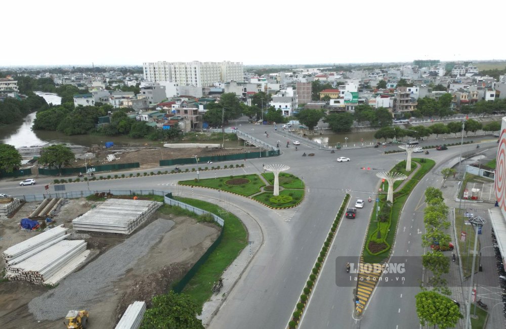 Vue d'ensemble du nœud de circulation de Phúc Khánh. Photo: Hà Vi