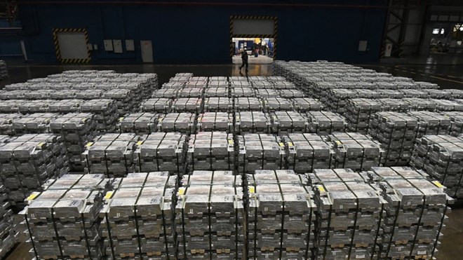 China sharply increases imports of aluminum and many industrial metals from Russia in the first 6 months of 2026. Photo: Sputnik
