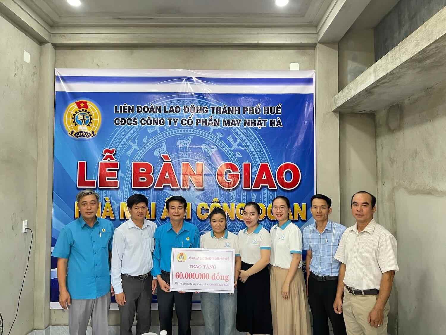 Union member Tran Thi Hien receives joy from the Trade Union Shelter program. Photo: Hue Trade Union provided.