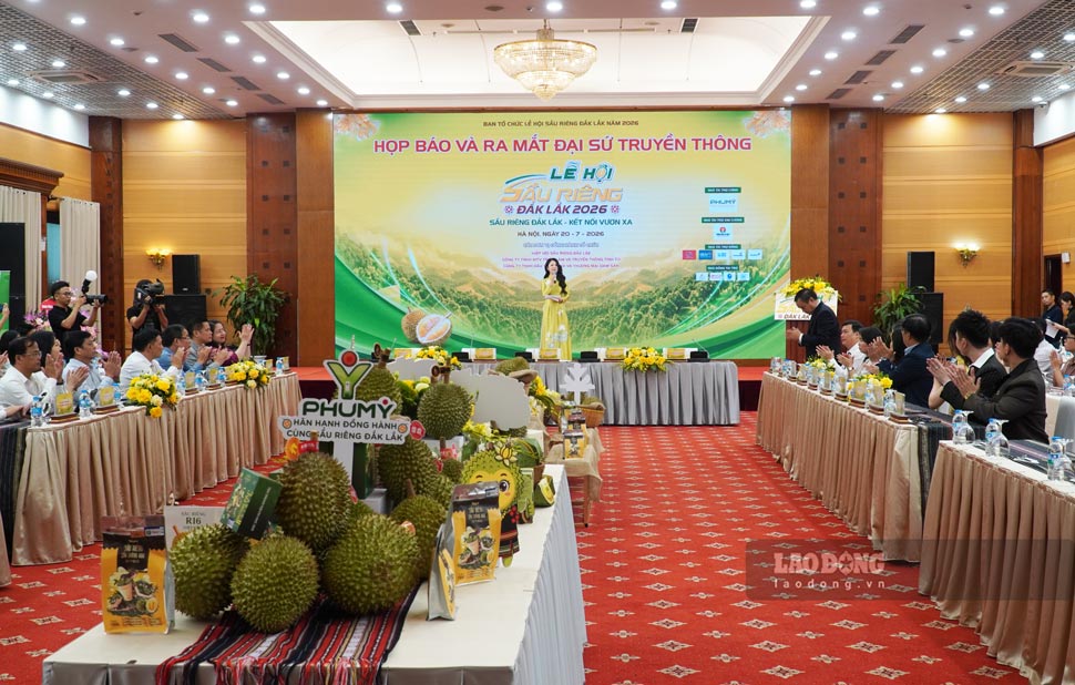 Dak Lak Durian Festival 2026 will take place from August 15 to September 2, 2026. Photo: Hao Thien