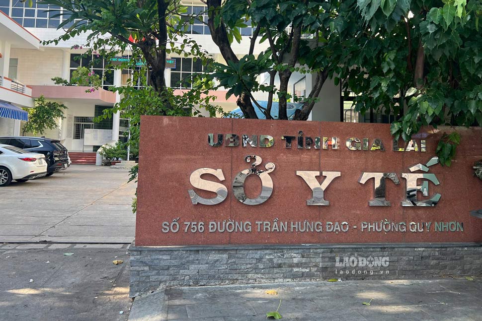 Headquarters of Gia Lai Provincial Department of Health. Photo: Hoai Phuong