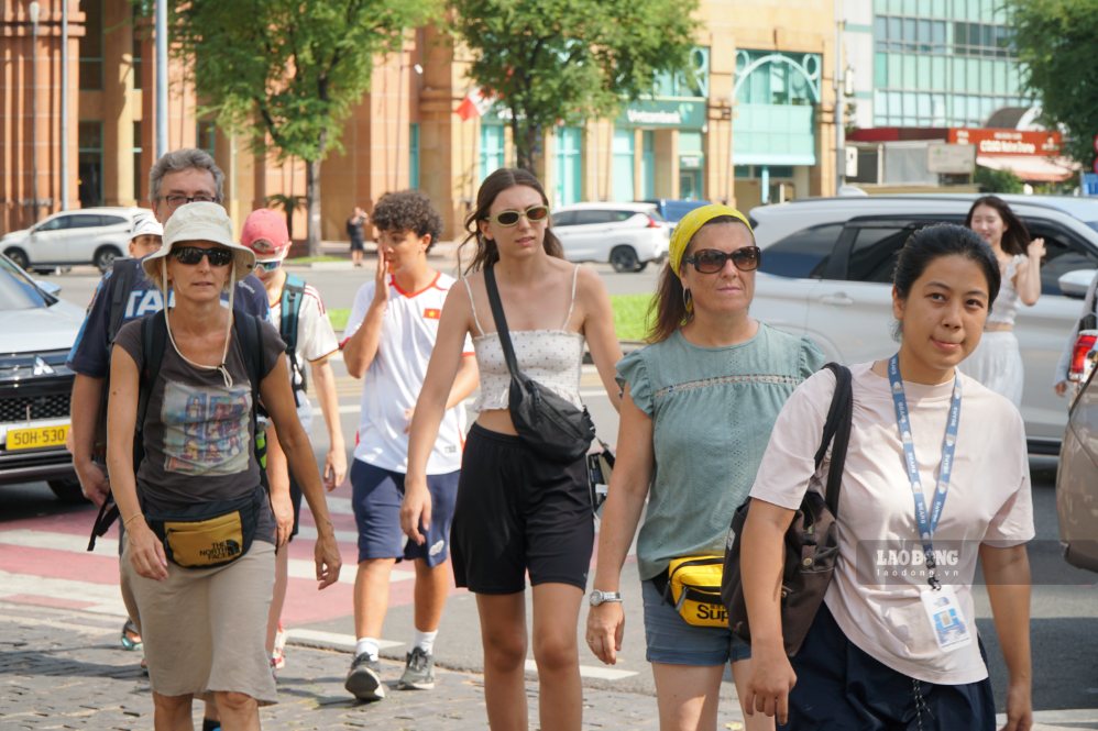 International tourists are excited to shop and explore culture in Ho Chi Minh City