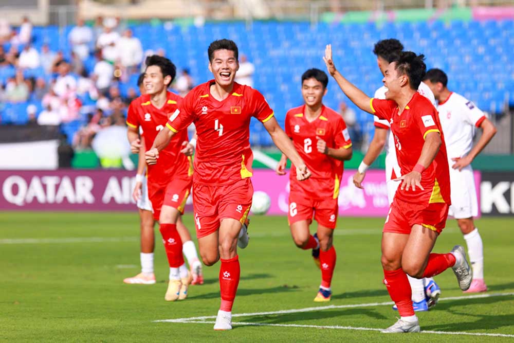 U23 Vietnam is ranked in the No. 1 seed group before the ASIAD 2026 men's football draw. Photo: VFF